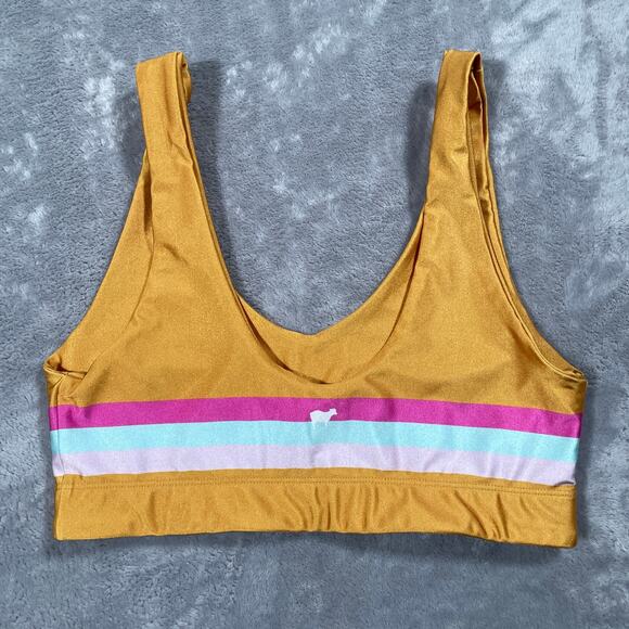 GoldSheep Leggings Bra Set Gold Large Grogu Mandalorian Sporty Athleisure Gym - Picture 3 of 14